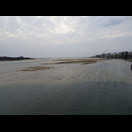 Blick von der The Entrance-Brücke Richtung Meer
